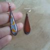 Boucles d'oreilles longue goutte  "Les croissants de lune" – Image 4