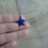 Pendentif étoile bleu nuit – Image 2