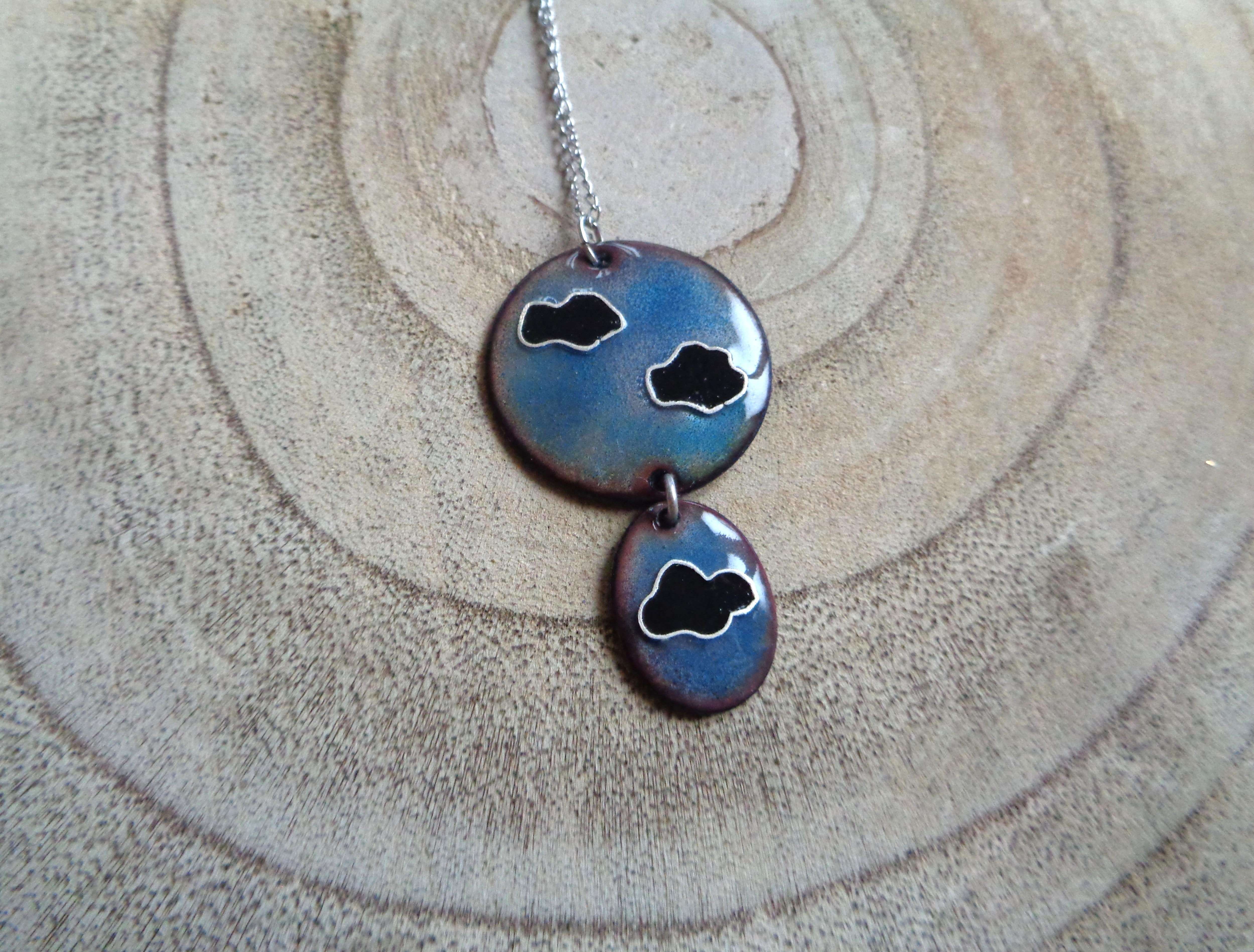 Collier "Les nuages"