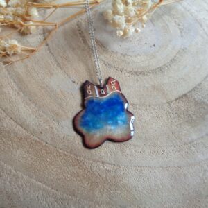 Pendentif "Les maisons sur les nuages"
