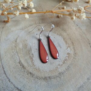 Boucles d'oreilles moyennes gouttes