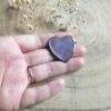 Broche Cœur mauve – Image 2