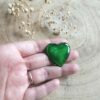Broche Cœur vert émeraude – Image 2