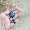 Pendentif rond avec goutte "Couleurs urbaines" – Image 2