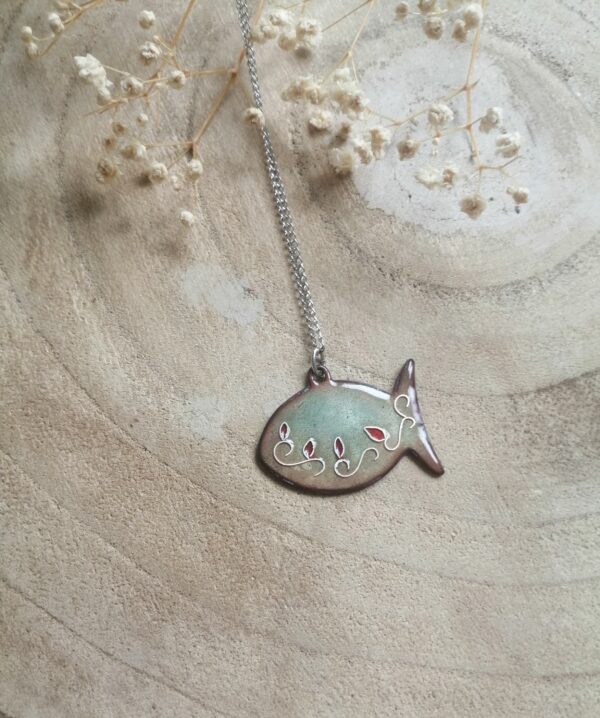 Pendentif "Le poisson aux entrelacs" (-40%)