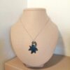 Pendentif fleur bleue – Image 3