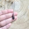 Pendentif petite goutte gris – Image 3