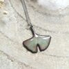 Pendentif Ginkgo vert clair – Image 2
