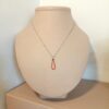 Pendentif petite goutte rose clair – Image 4