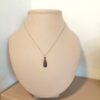 Pendentif petite goutte gris – Image 4