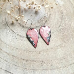 Boucles d'oreilles "Couleurs urbaines"