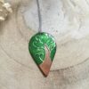 Pendentif "Arbre de Vie" vert – Image 2