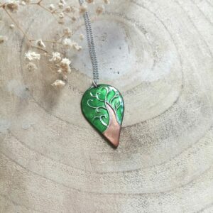 Pendentif "Arbre de Vie" vert