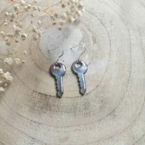 Boucles d'oreilles clé