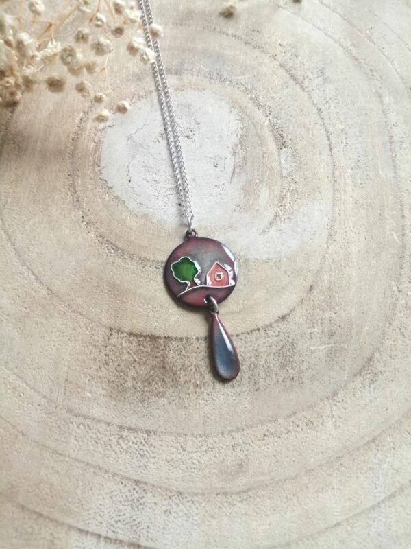 Pendentif "La maison et l'arbre"