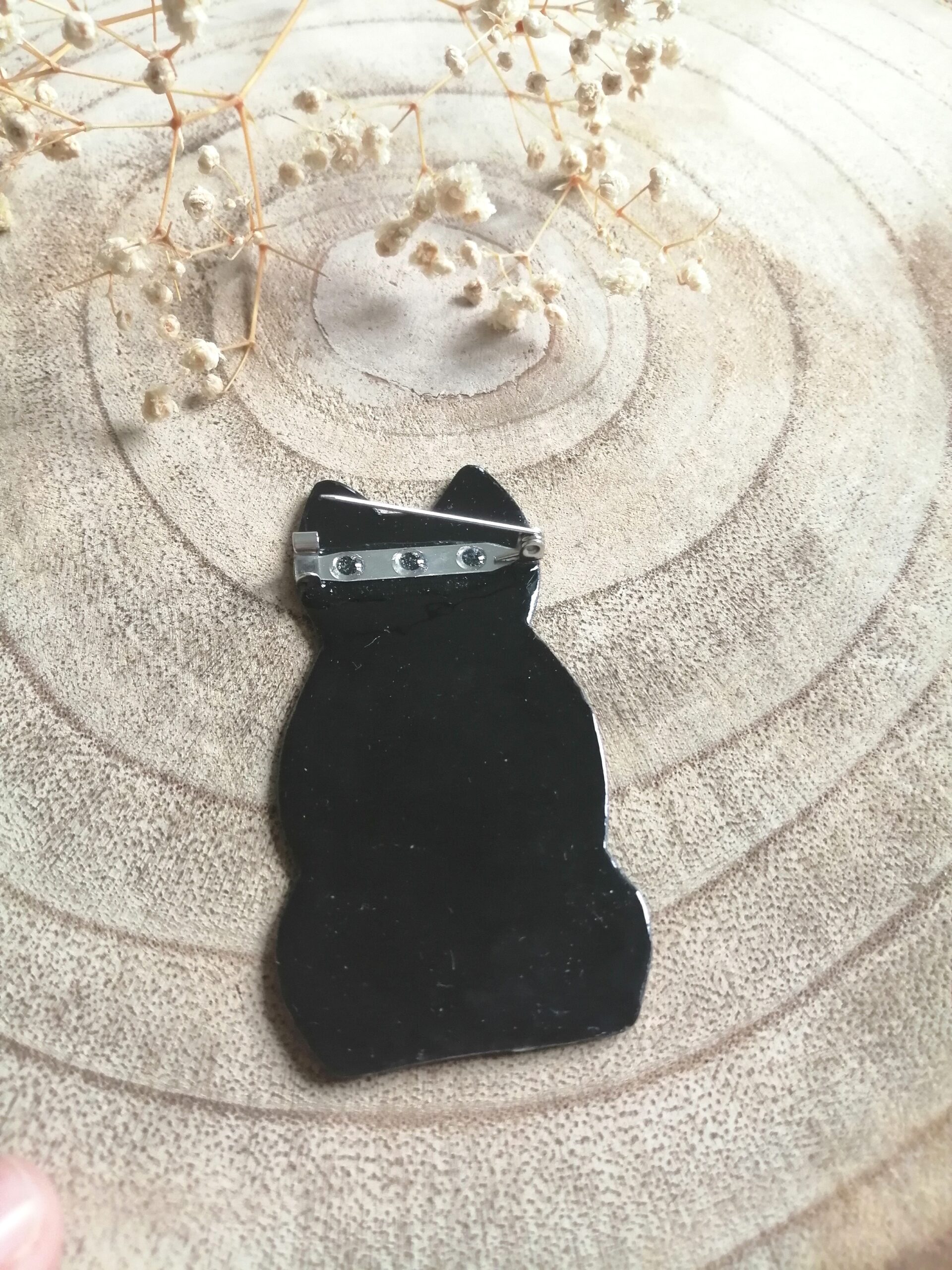 Broche chat "Couleurs urbaines" – Image 3